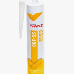 SANZ SS-188 Герметик силиконовый санитарный 280мл, прозрачный