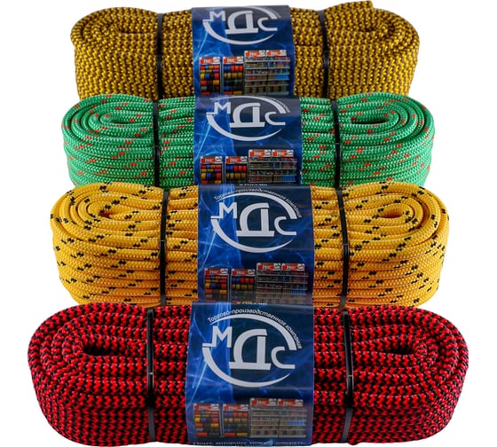 d  6. Шнур полипр.плет.6мм 24пр. серд